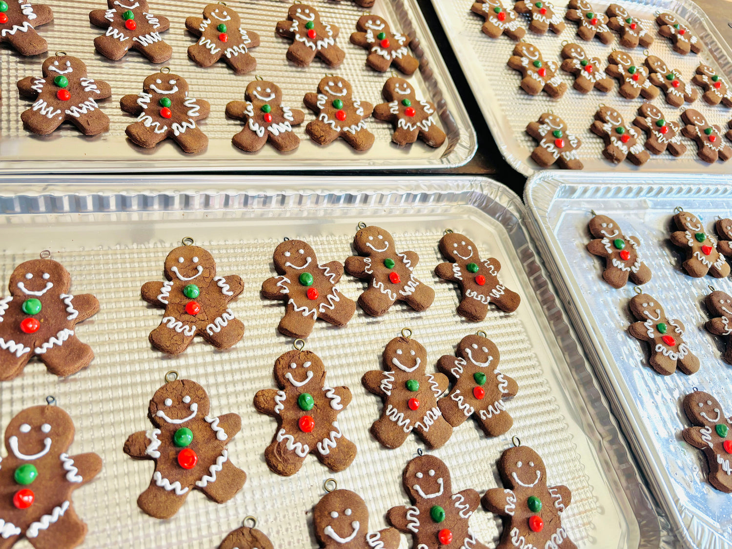 Gingerbread Christmas Tree Ornaments